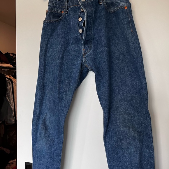 Re/done Levi’s high waist ankle crop - Picture 2 of 4